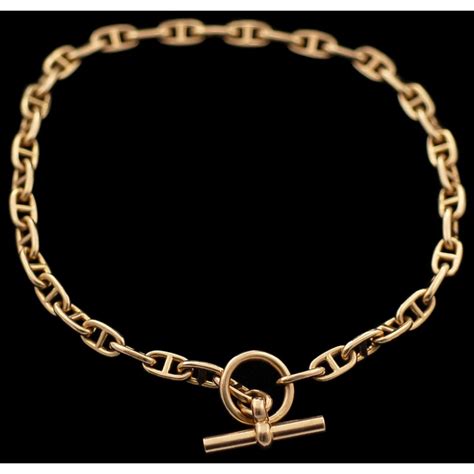 collier hermes chaine d'ancre|hermes chaine d anchor bracelet.